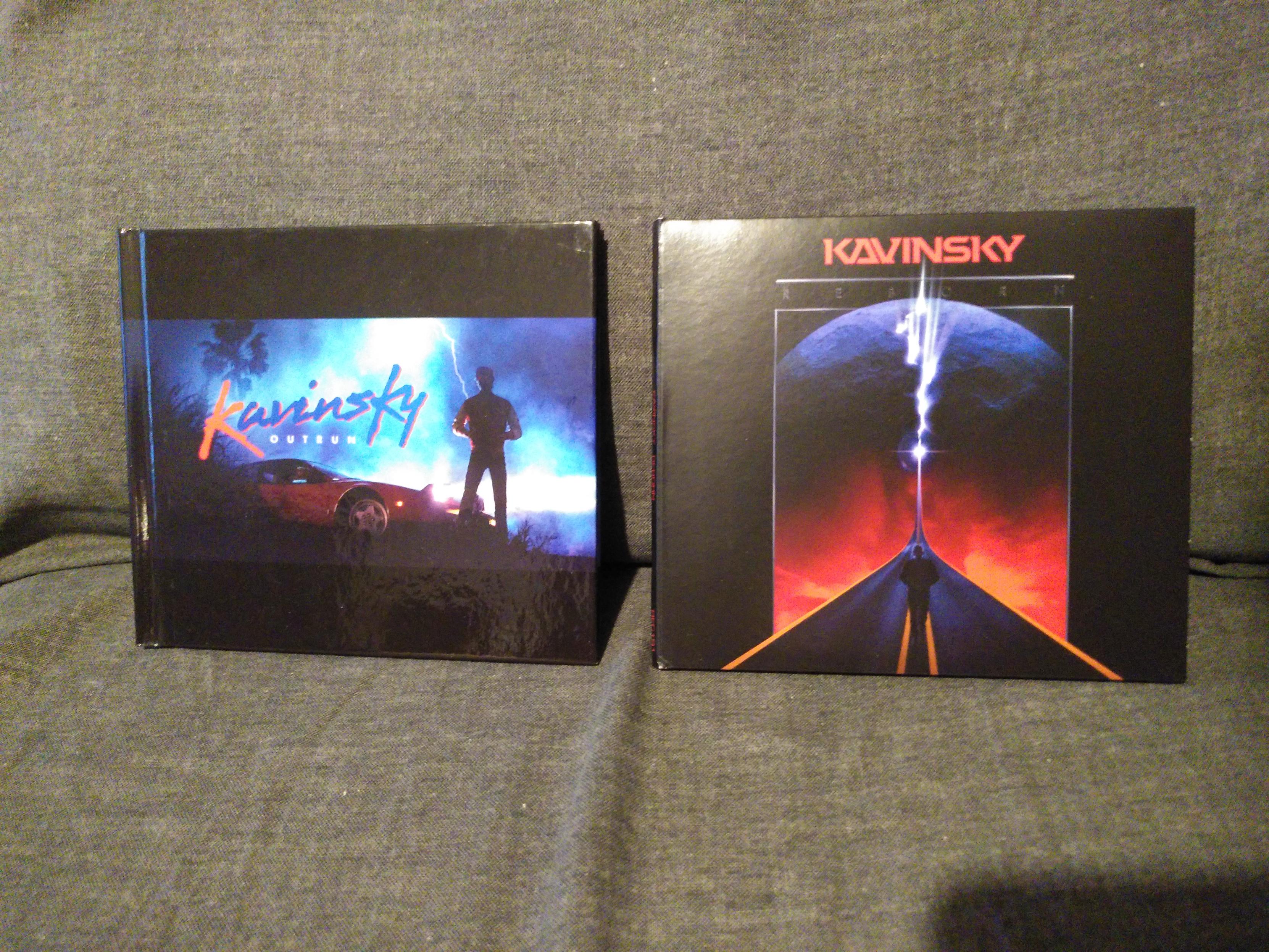 Photo de mes CD de Outrun et Reborn.
